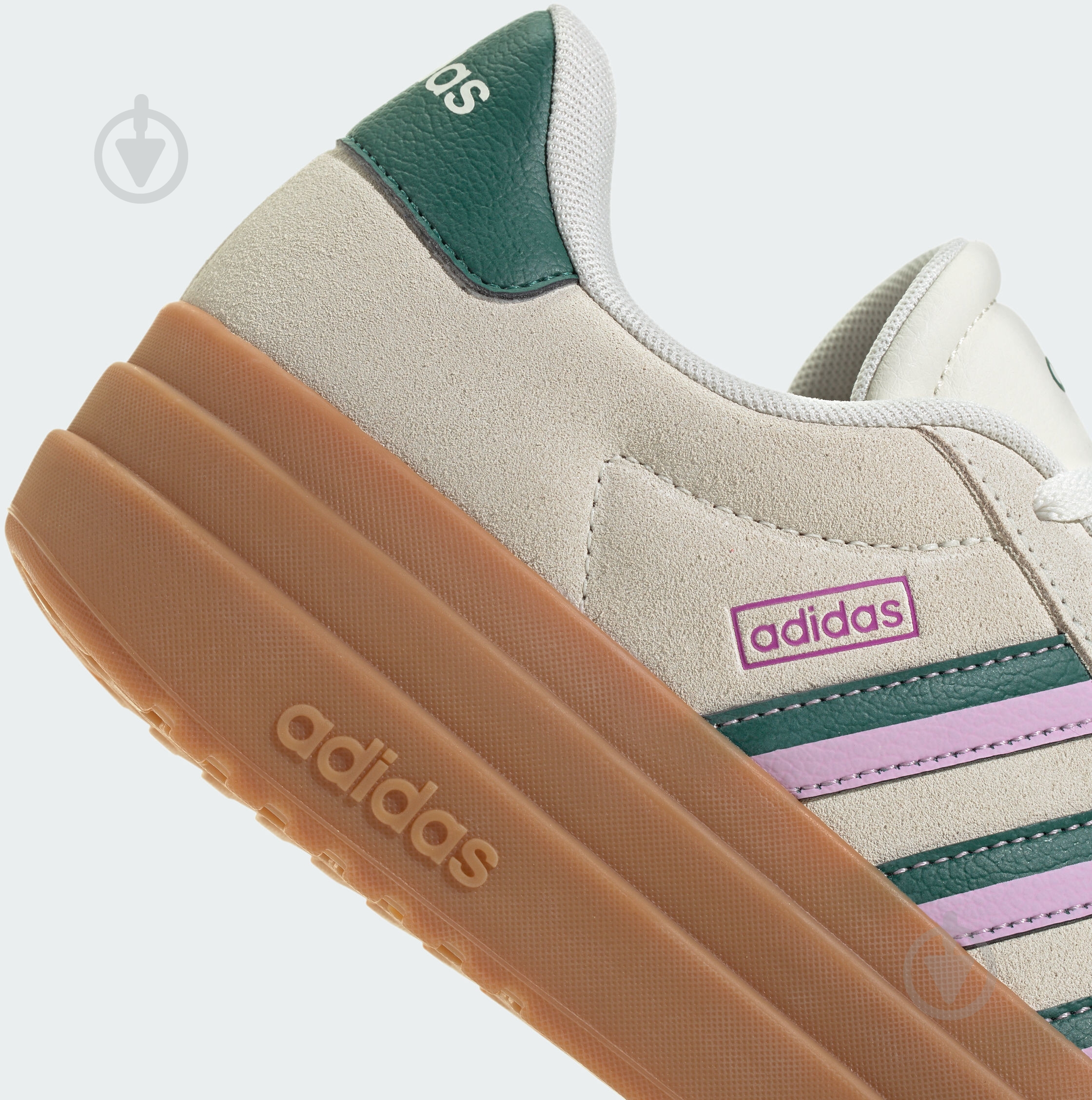 Кроссовки женские демисезонные Adidas VL COURT BOLD JI1788 р.36 бежевые - фото 8