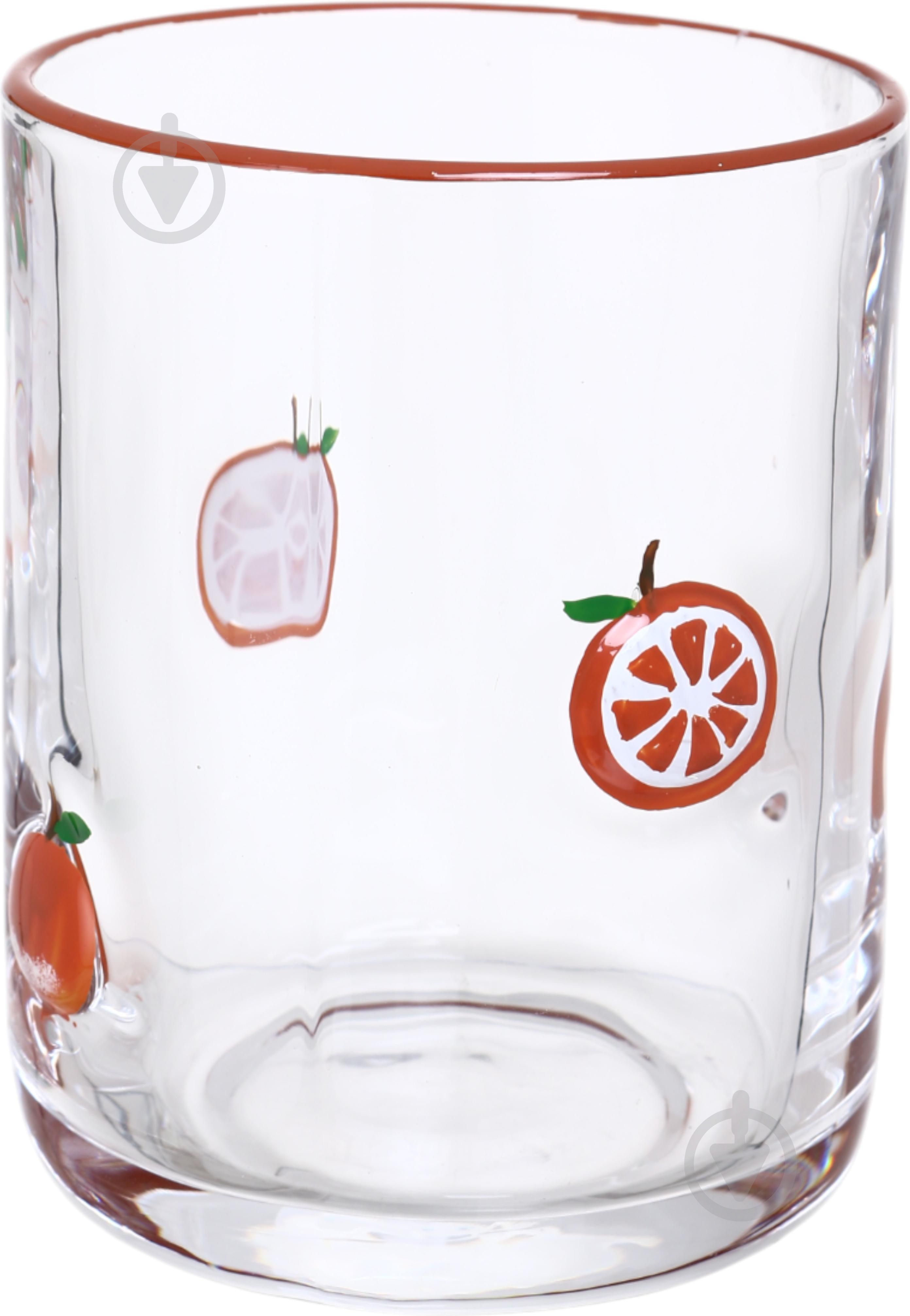 Стакан для воды Maxmark Orаnge 400 мл 1 шт. - фото 1 Стакан для воды Maxmark Orаnge 400 мл 1 шт. - фото 1