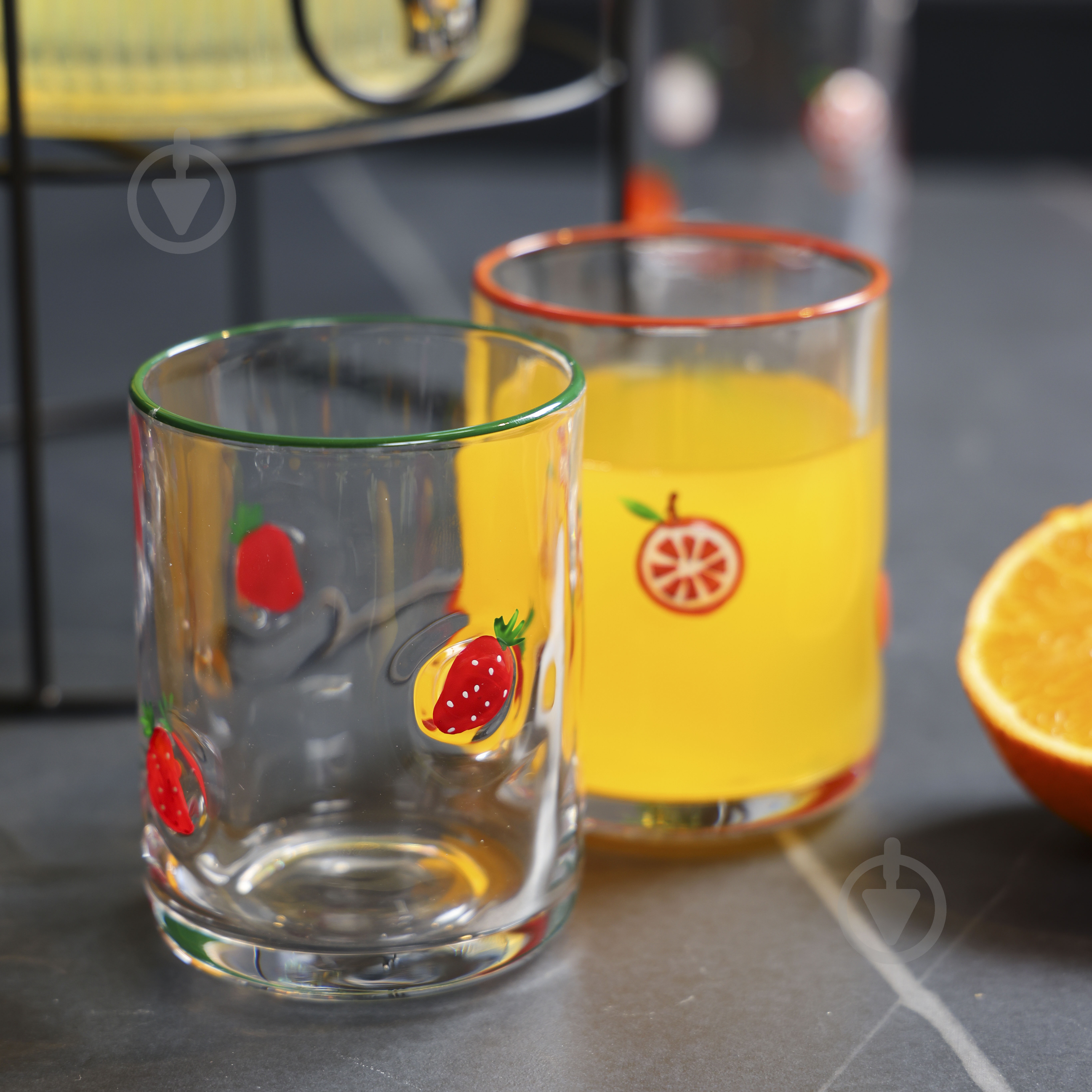 Стакан для воды Maxmark Orаnge 400 мл 1 шт. - фото 9 Стакан для воды Maxmark Orаnge 400 мл 1 шт. - фото 9