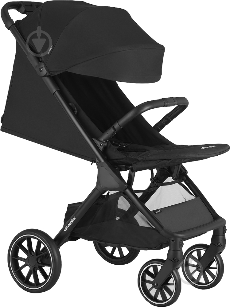 Коляска прогулочная Easywalker Jackey XL Shadow Black (EJA10031 FULL) - фото 1