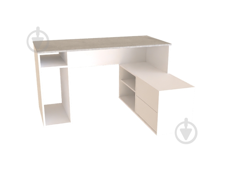 Стол компьютерный DC Ned белый аляска - фото 1