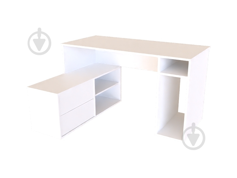 Стол компьютерный DC Ned белый аляска - фото 4