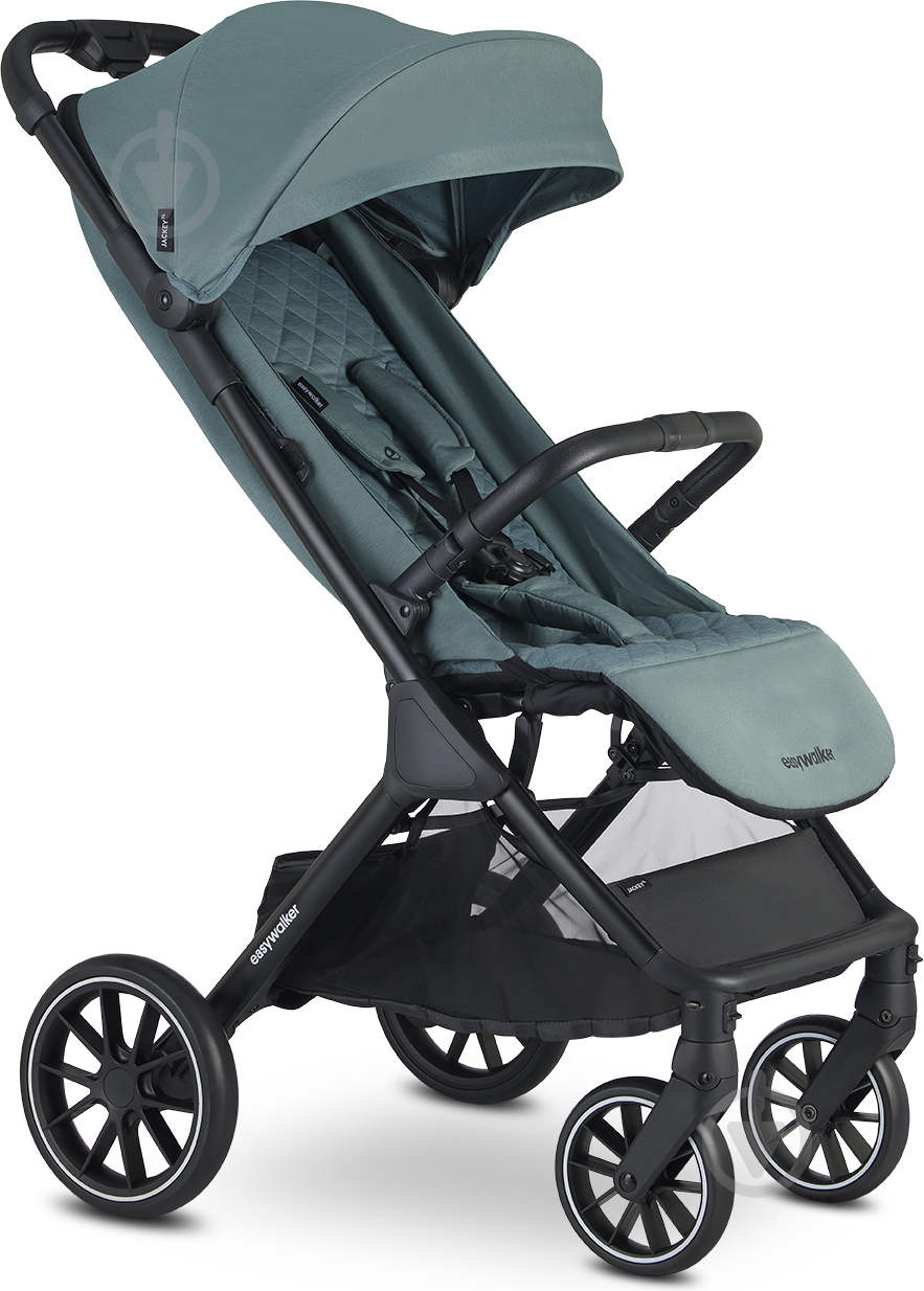 Коляска прогулочная Easywalker Jackey XL Forest Green (EJA10032 FULL) - фото 2 Коляска прогулочная Easywalker Jackey XL Forest Green (EJA10032 FULL) - фото 2