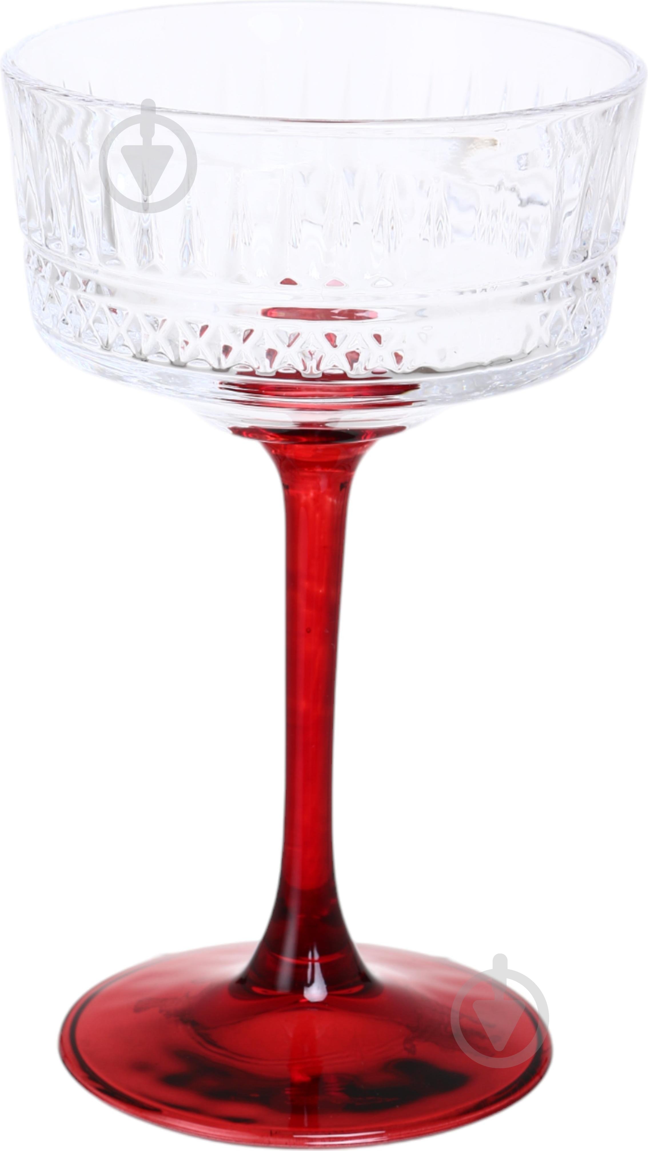 Бокал для шампанского Maxmark Funny Plump красный/прозрачный 290 мл 1 шт. - фото 1 Бокал для шампанского Maxmark Funny Plump красный/прозрачный 290 мл 1 шт. - фото 1