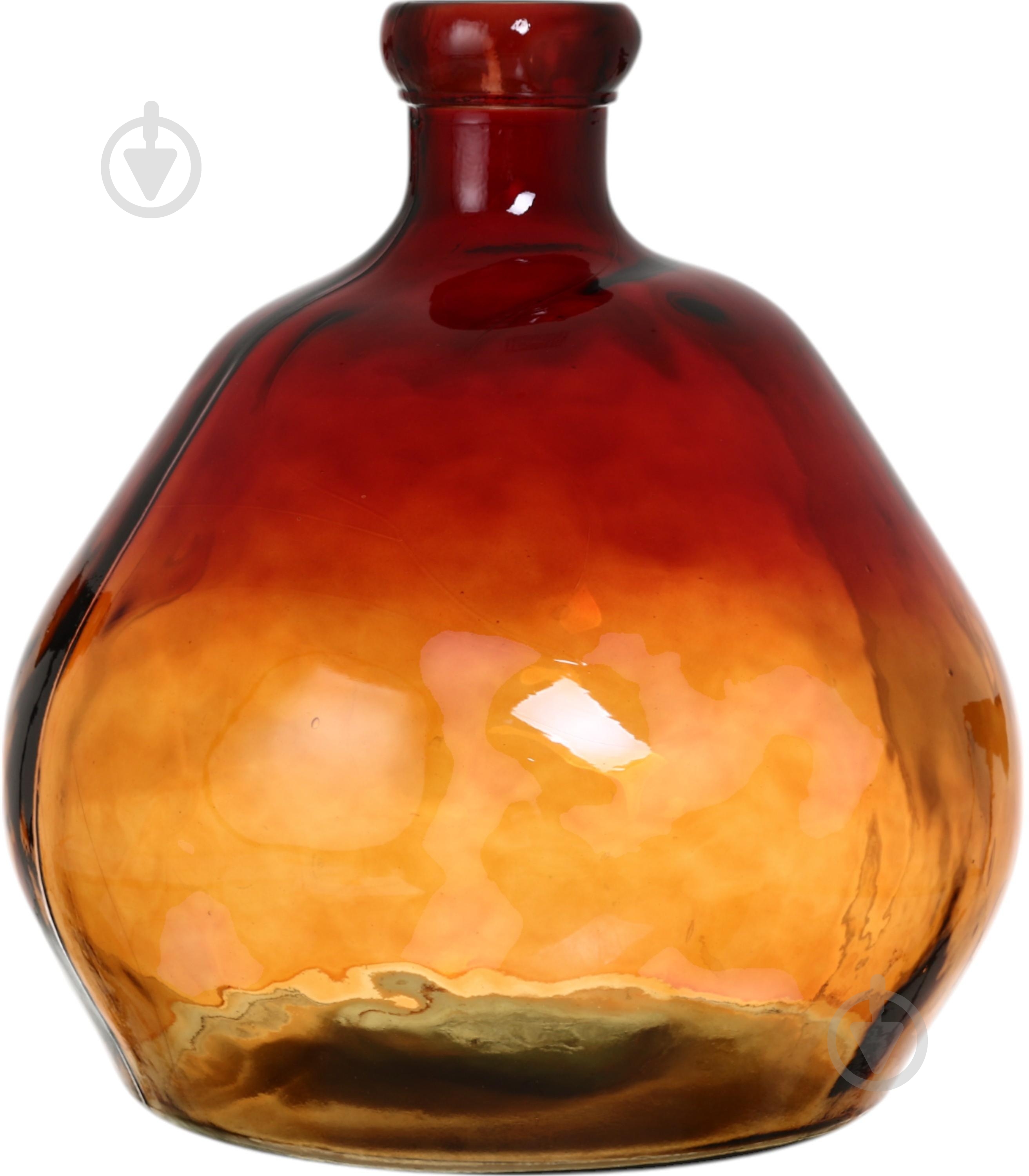 Ваза скляна San Miguel Simplicity 50 см коричнева 4649C464 - фото 3