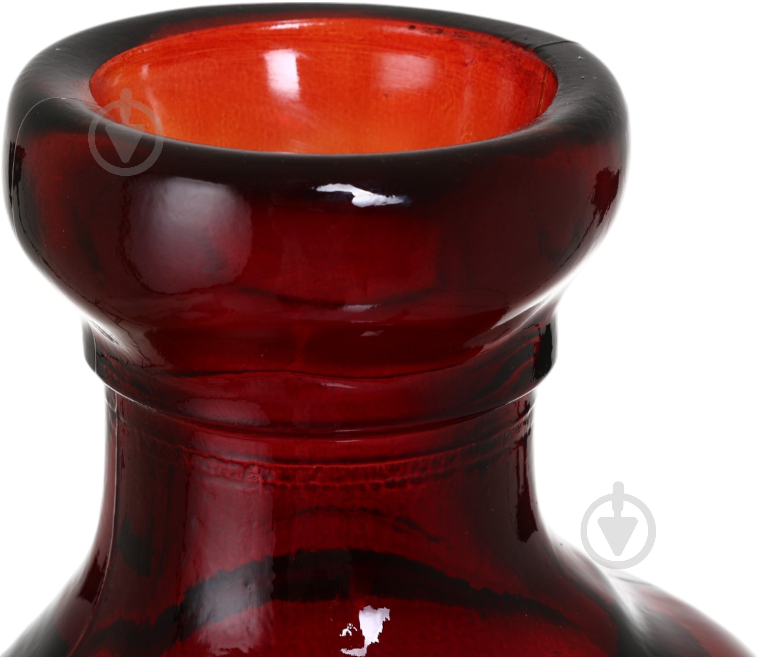 Ваза скляна San Miguel Simplicity 51 см коричнева 4655C464 - фото 4