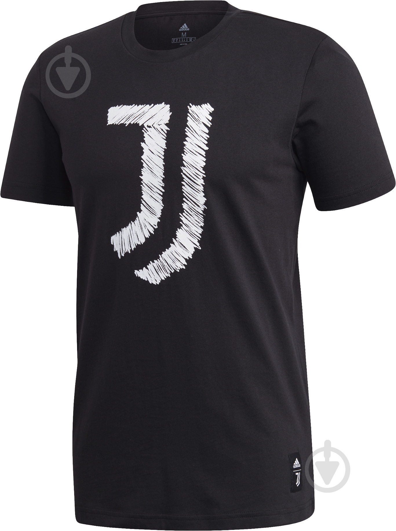 Футболка Adidas JUVE DNA GR TEE FR4223 р.M чорний - фото 1