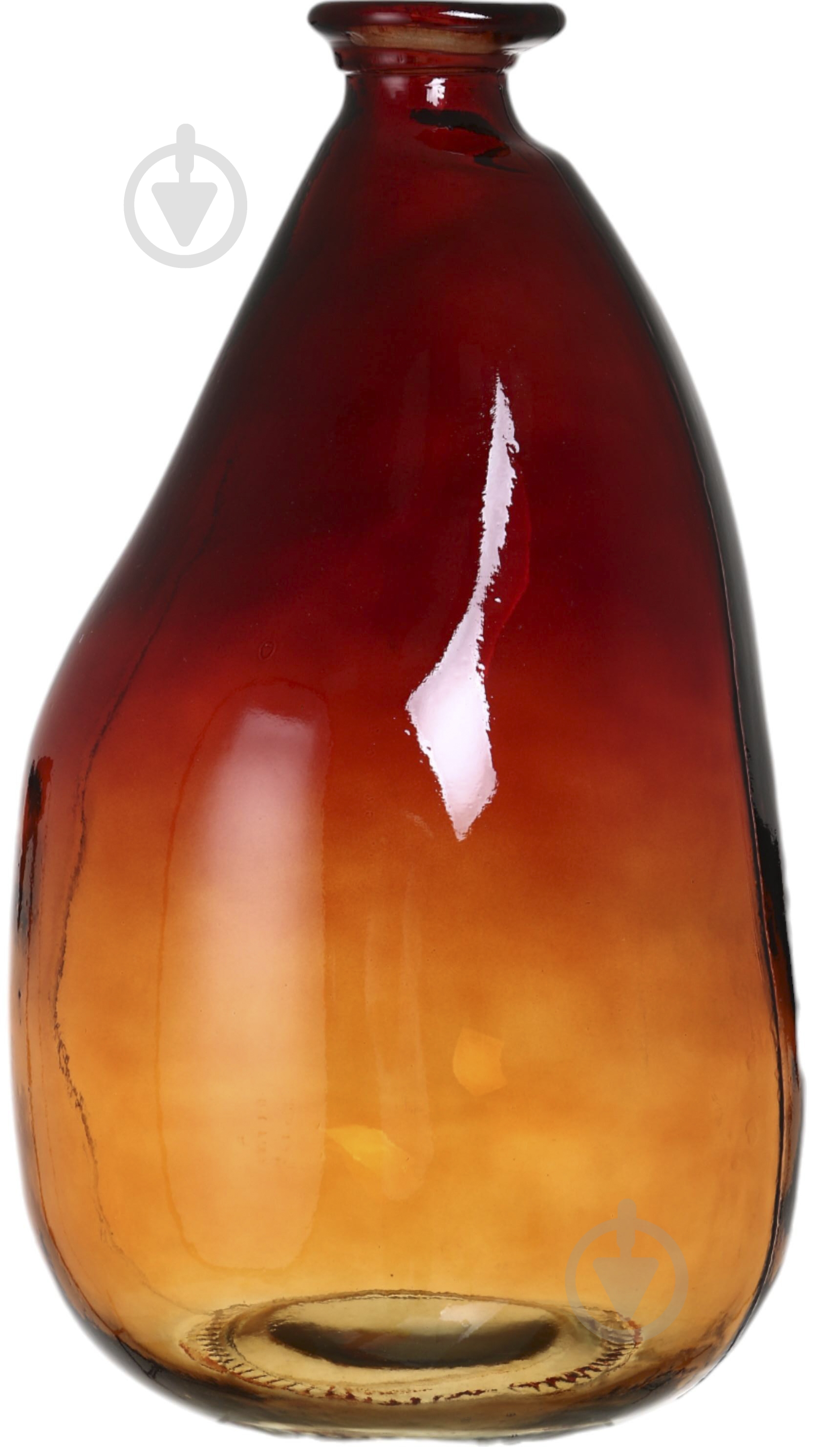 Ваза скляна San Miguel Simplicity 36 см коричнева 4634C464 - фото 3