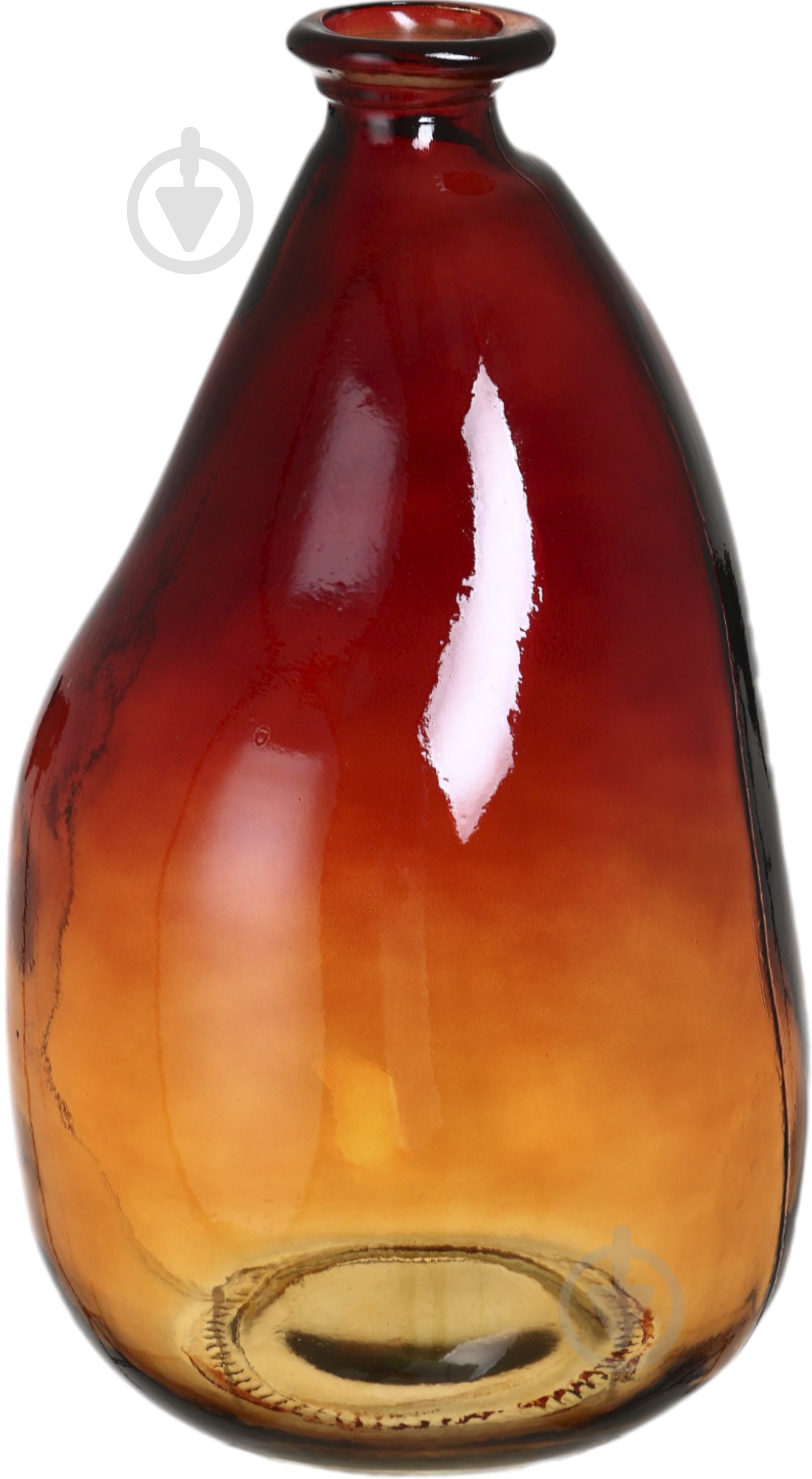 Ваза скляна San Miguel Simplicity 36 см коричнева 4634C464 - фото 1