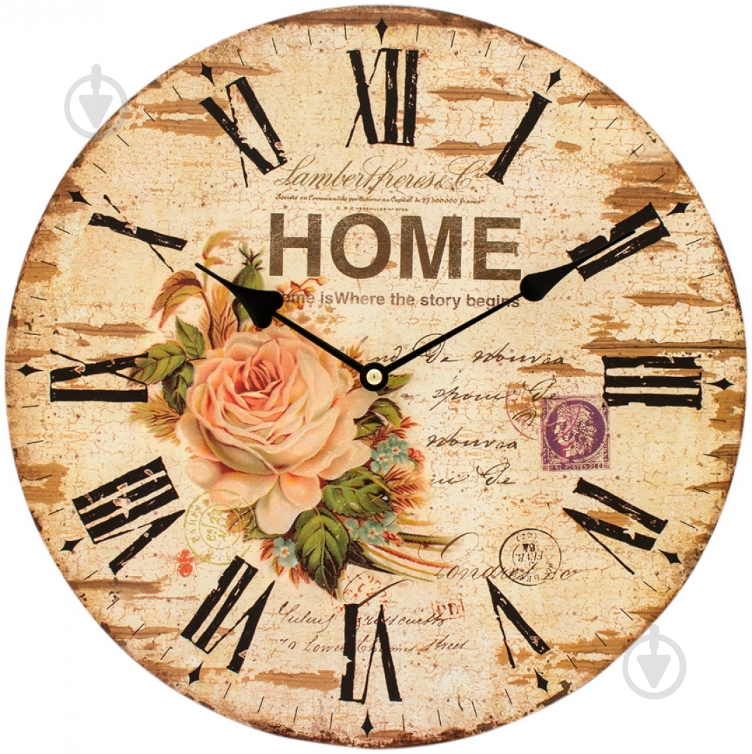 Часы настенные Роза 12AJ34046 - фото 1