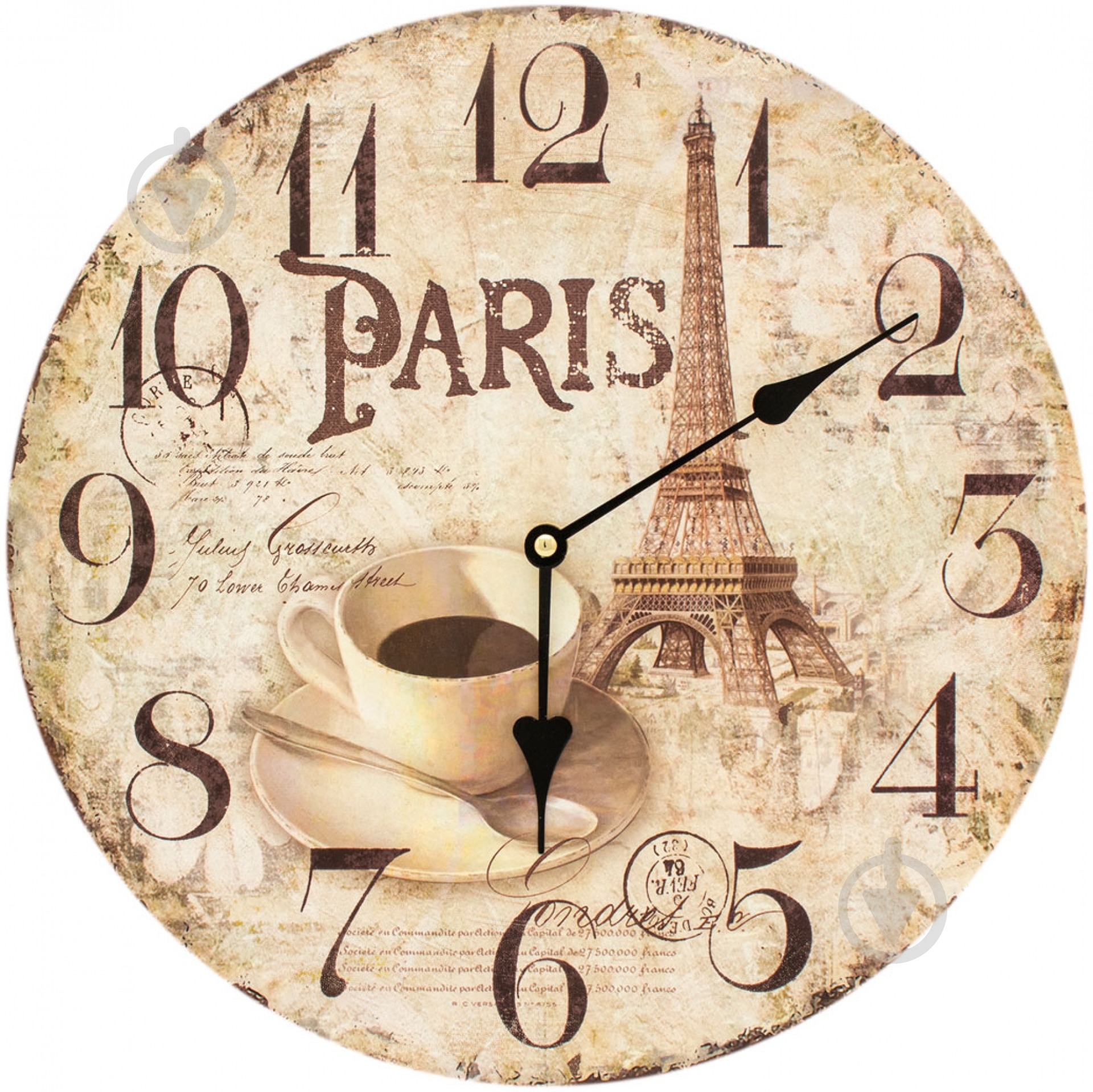 Годинник настінний Париж 12AJ34036 - фото 1
