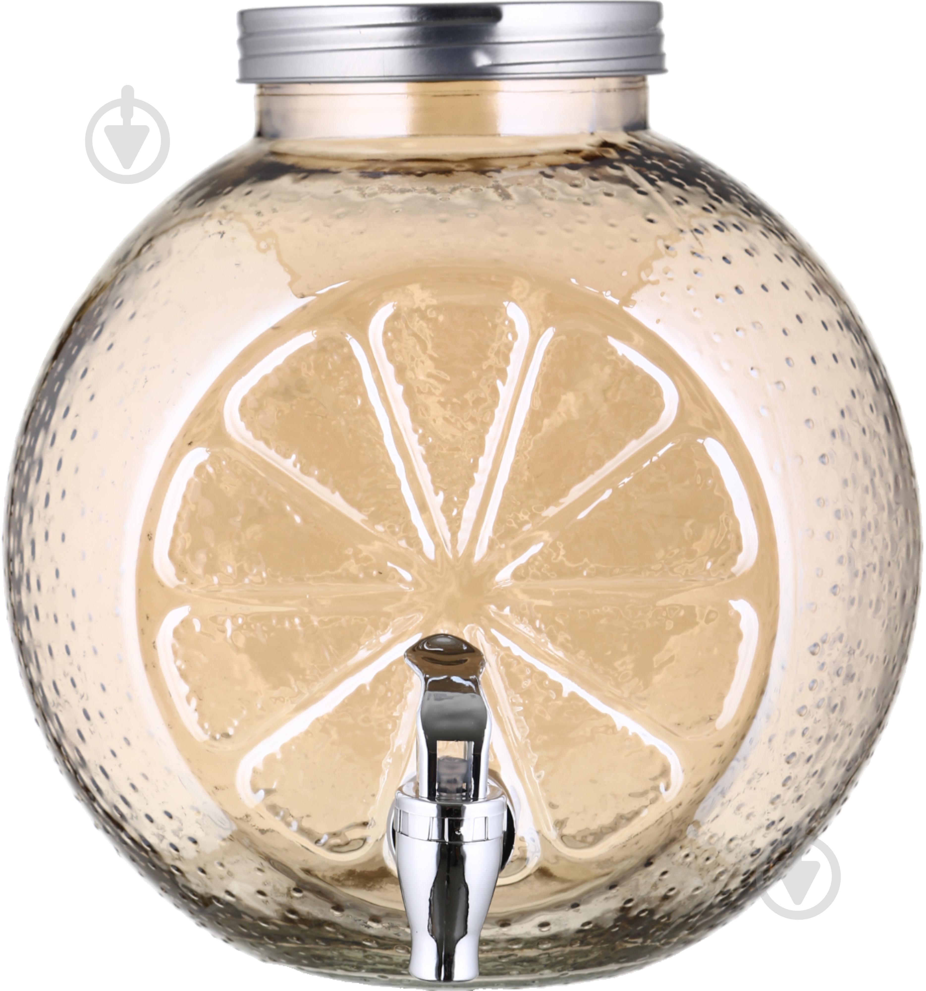 Ємність для напоїв Maxmark Electro Amber 5 л з кришкою та краном - фото 1 Ємність для напоїв Maxmark Electro Amber 5 л з кришкою та краном - фото 1