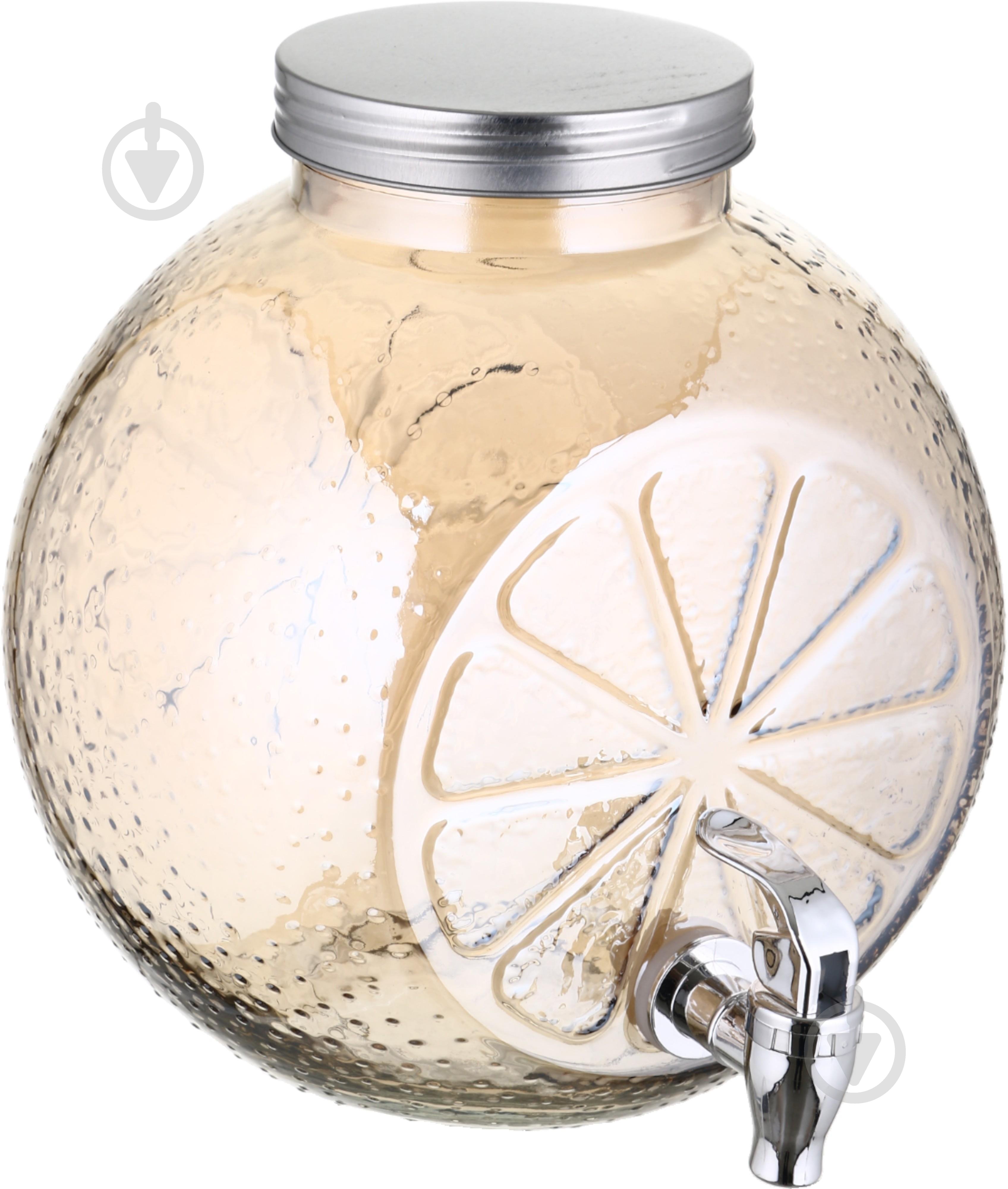 Ємність для напоїв Maxmark Electro Amber 5 л з кришкою та краном - фото 2 Ємність для напоїв Maxmark Electro Amber 5 л з кришкою та краном - фото 2