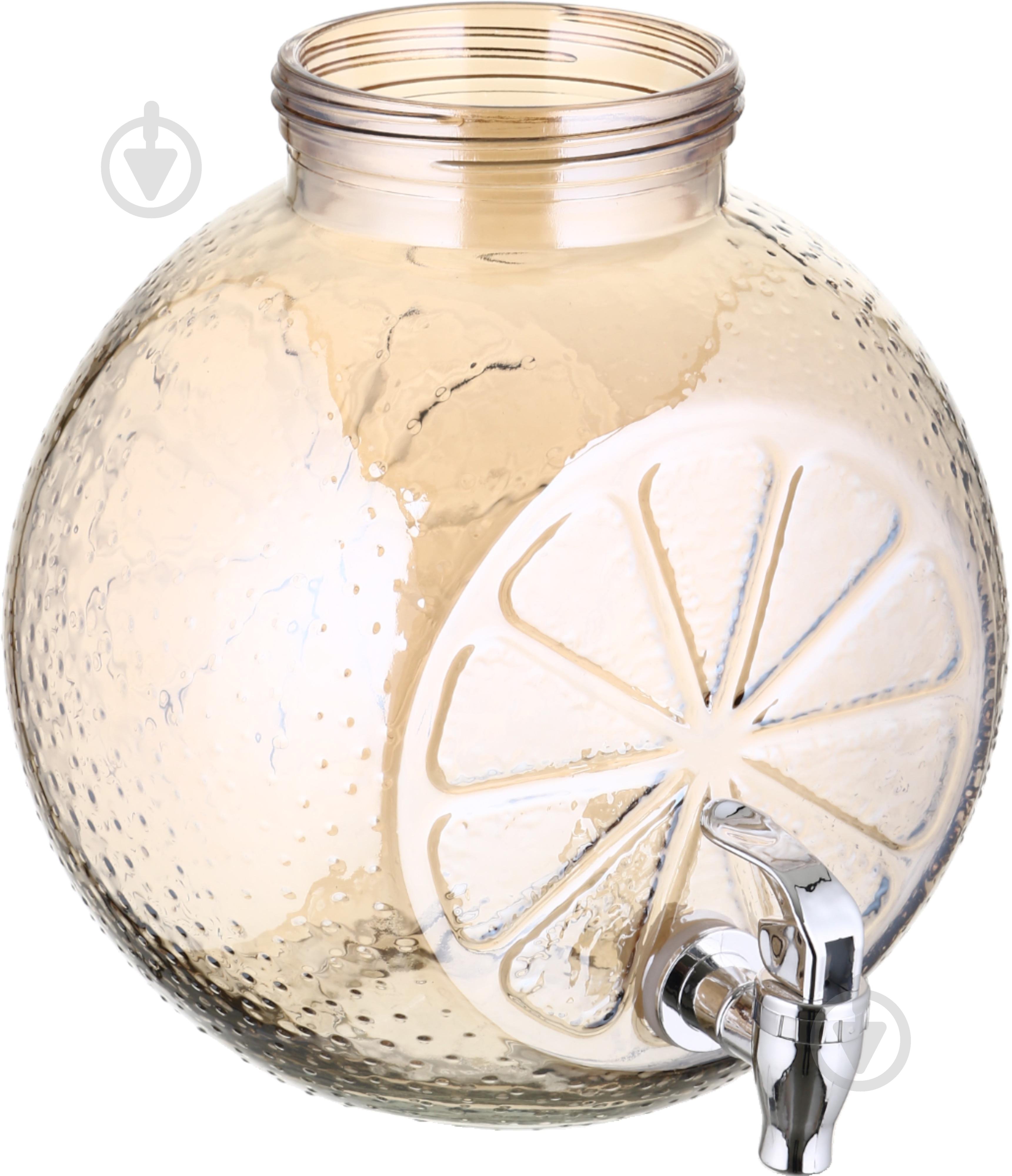 Ємність для напоїв Maxmark Electro Amber 5 л з кришкою та краном - фото 3 Ємність для напоїв Maxmark Electro Amber 5 л з кришкою та краном - фото 3