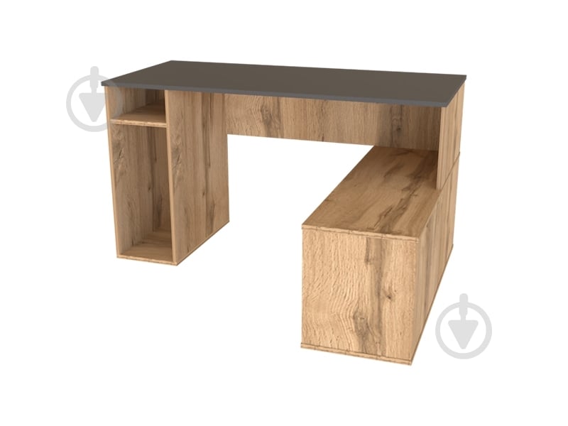 Стол компьютерный DC Ned дуб тахо/графит - фото 2