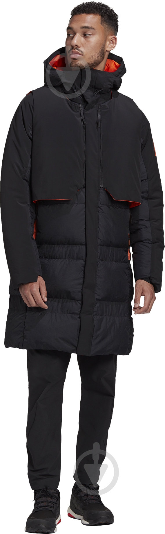 Куртка-парка мужская зимняя Adidas MYSHELTER C.R. FR9527 р.S черная - фото 3 Куртка-парка мужская зимняя Adidas MYSHELTER C.R. FR9527 р.S черная - фото 3