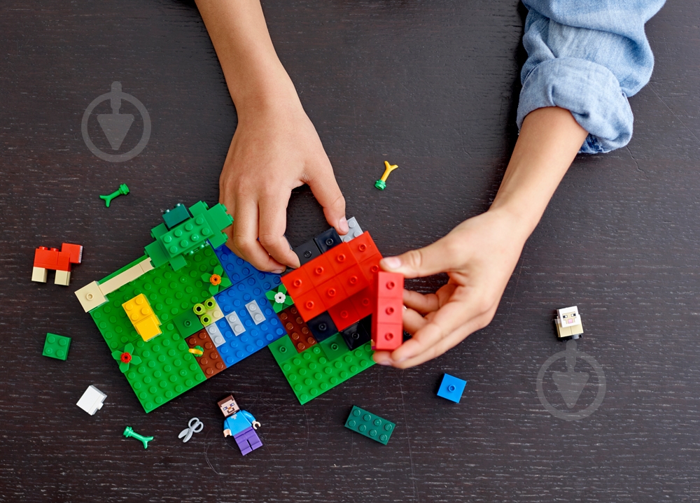 Конструктор LEGO Minecraft Ферма шерсти 21153 - фото 14 Конструктор LEGO Minecraft Ферма шерсти 21153 - фото 14