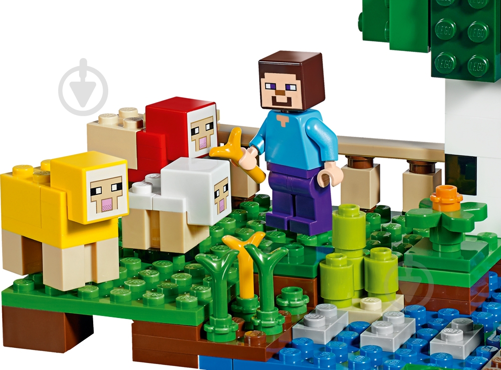 Конструктор LEGO Minecraft Ферма шерсти 21153 - фото 11 Конструктор LEGO Minecraft Ферма шерсти 21153 - фото 11