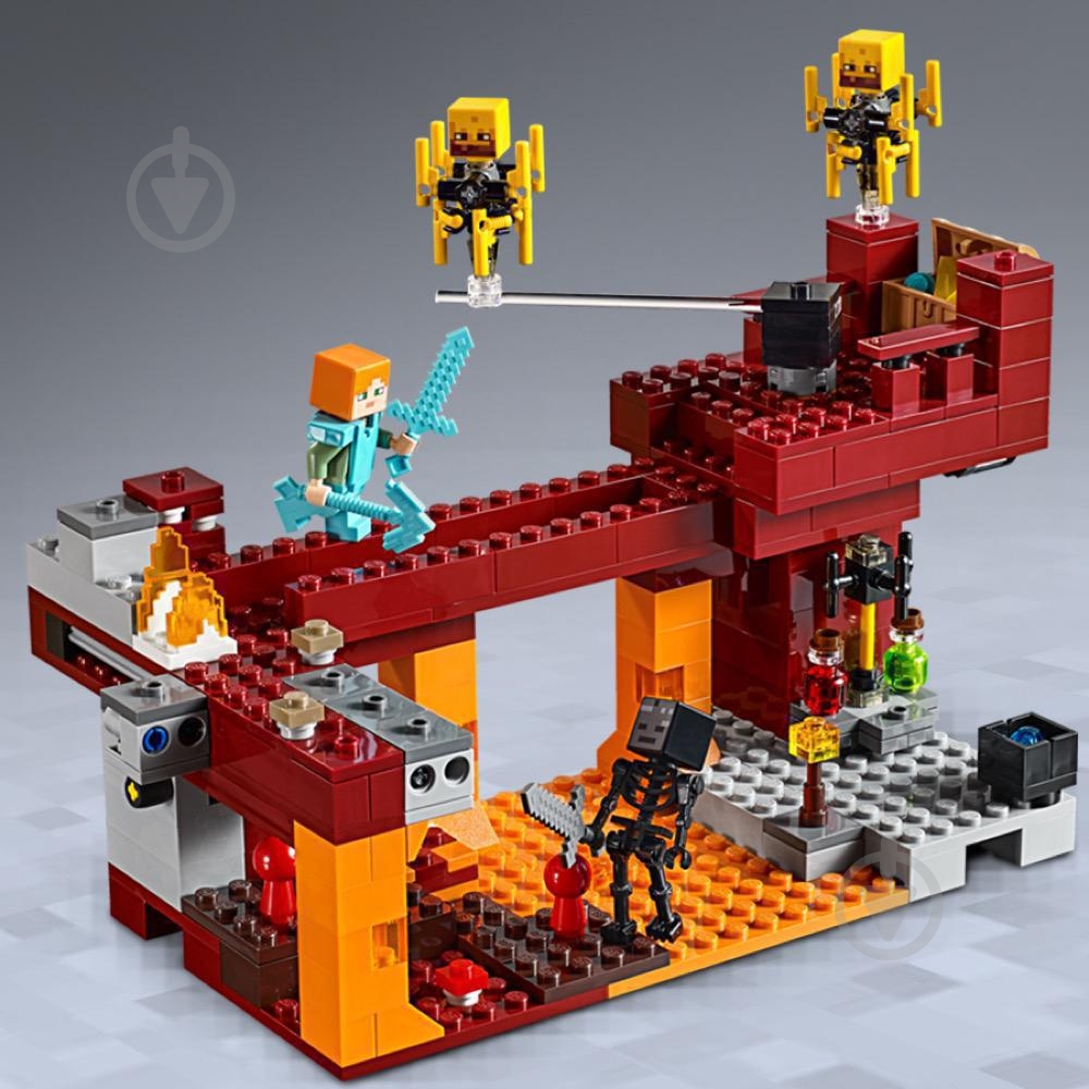 Конструктор LEGO Minecraft Мост Ифритa 21154 - фото 11 Конструктор LEGO Minecraft Мост Ифритa 21154 - фото 11