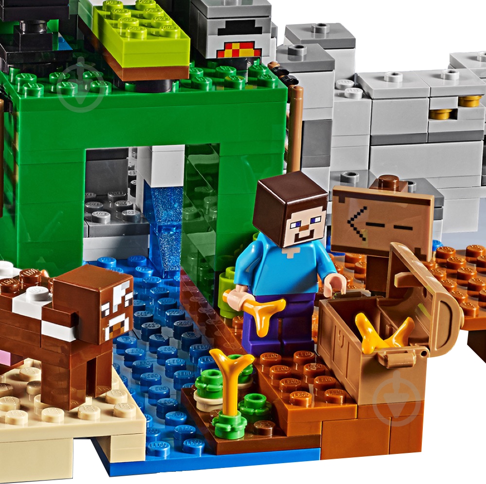 Конструктор LEGO Minecraft Шахта Крипера 21155 - фото 7