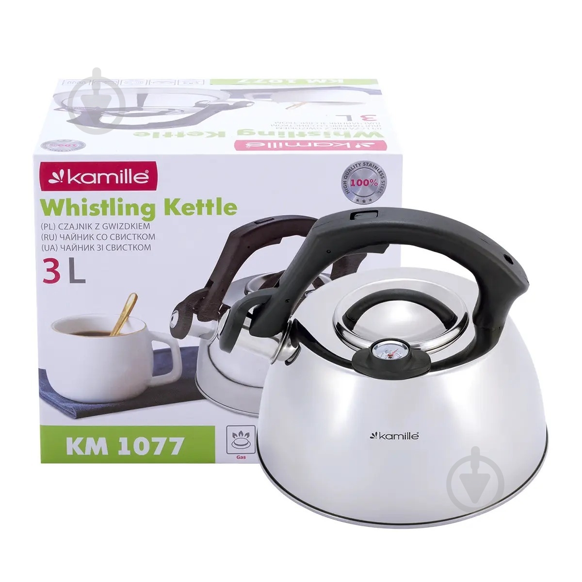 Чайник Kamille 3 л KM-1077 - фото 3