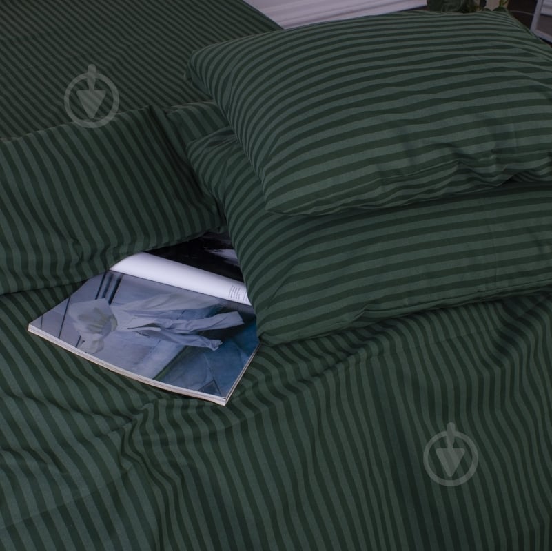 Наволочка Ranforce Elite 17-0612 Stripe Emerald 50x70 см зеленый MirSon - фото 3 Наволочка Ranforce Elite 17-0612 Stripe Emerald 50x70 см зеленый MirSon - фото 3