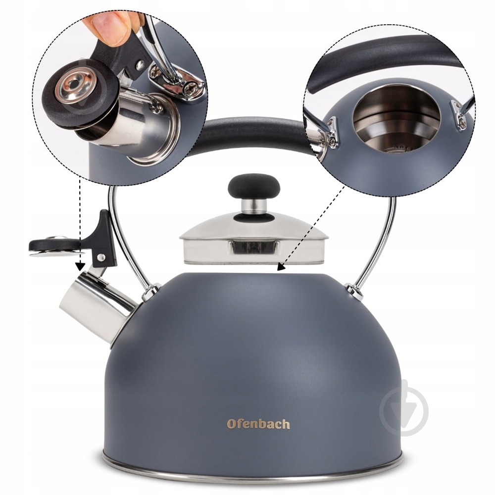 Чайник Ofenbach 2,2 л 100324 - фото 3