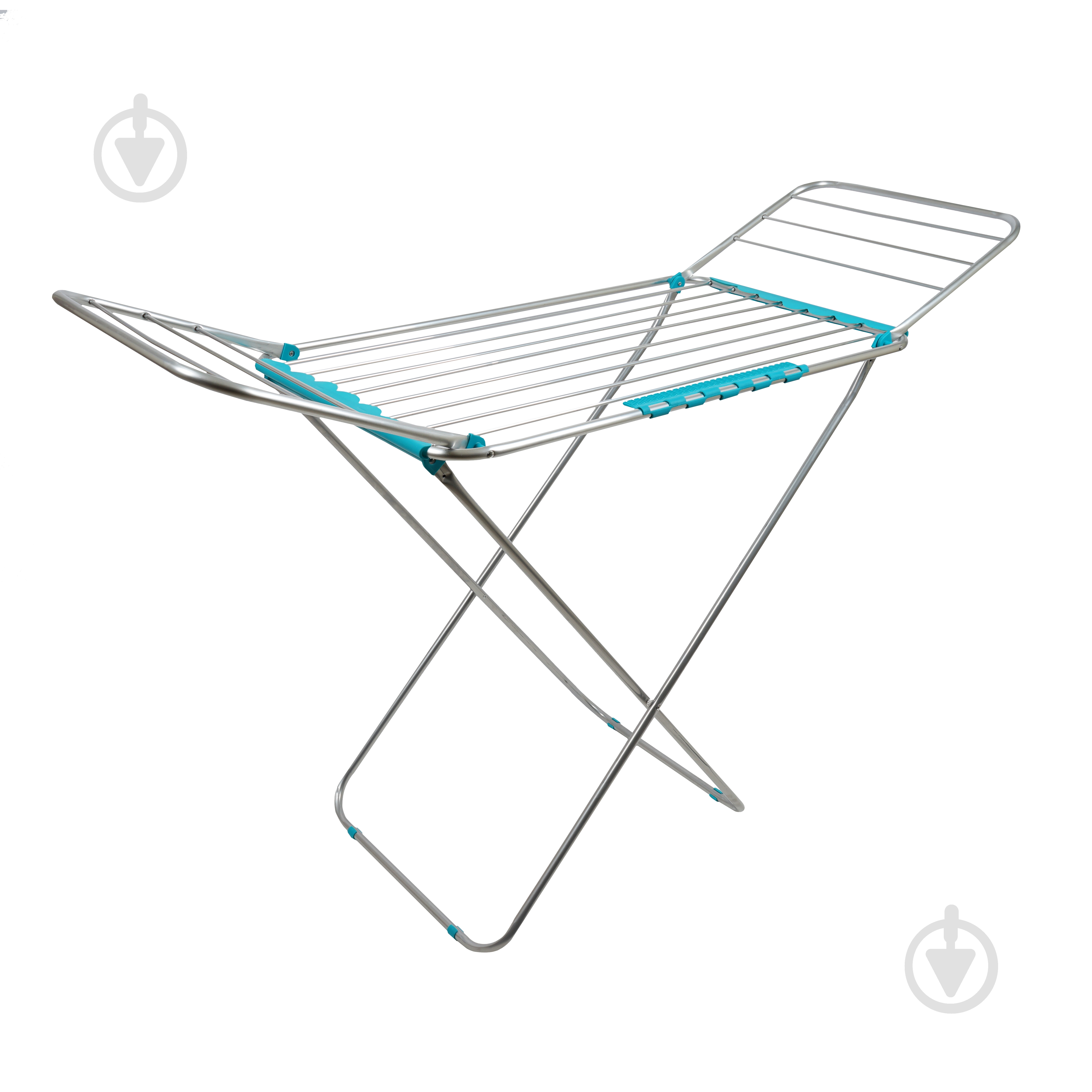 Сушарка для білизни Eurohome Elegancie з анодованого алюмінію 16 м, бірюзова - фото 1 Сушарка для білизни Eurohome Elegancie з анодованого алюмінію 16 м, бірюзова - фото 1