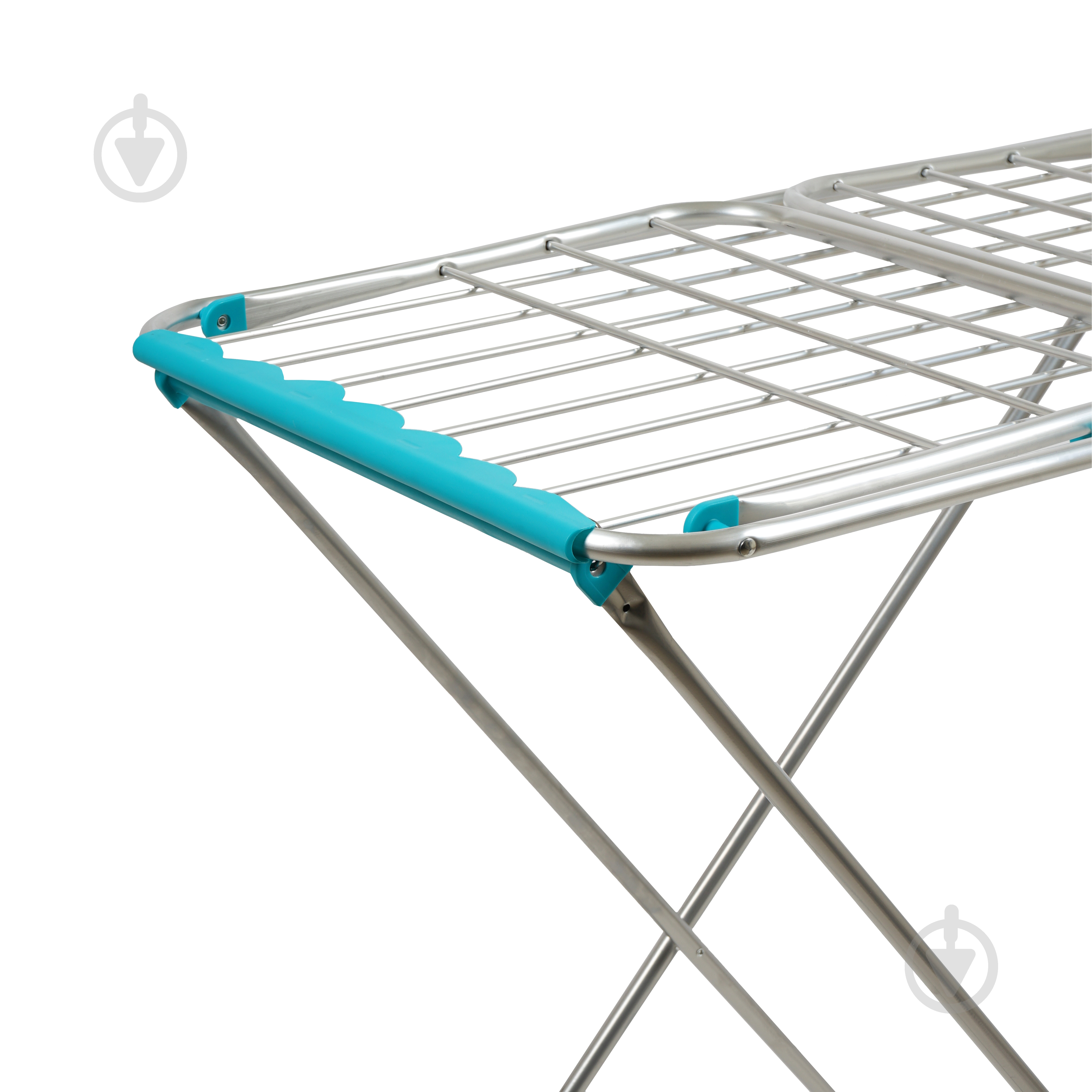 Сушарка для білизни Eurohome Elegancie з анодованого алюмінію 16 м, бірюзова - фото 6 Сушарка для білизни Eurohome Elegancie з анодованого алюмінію 16 м, бірюзова - фото 6