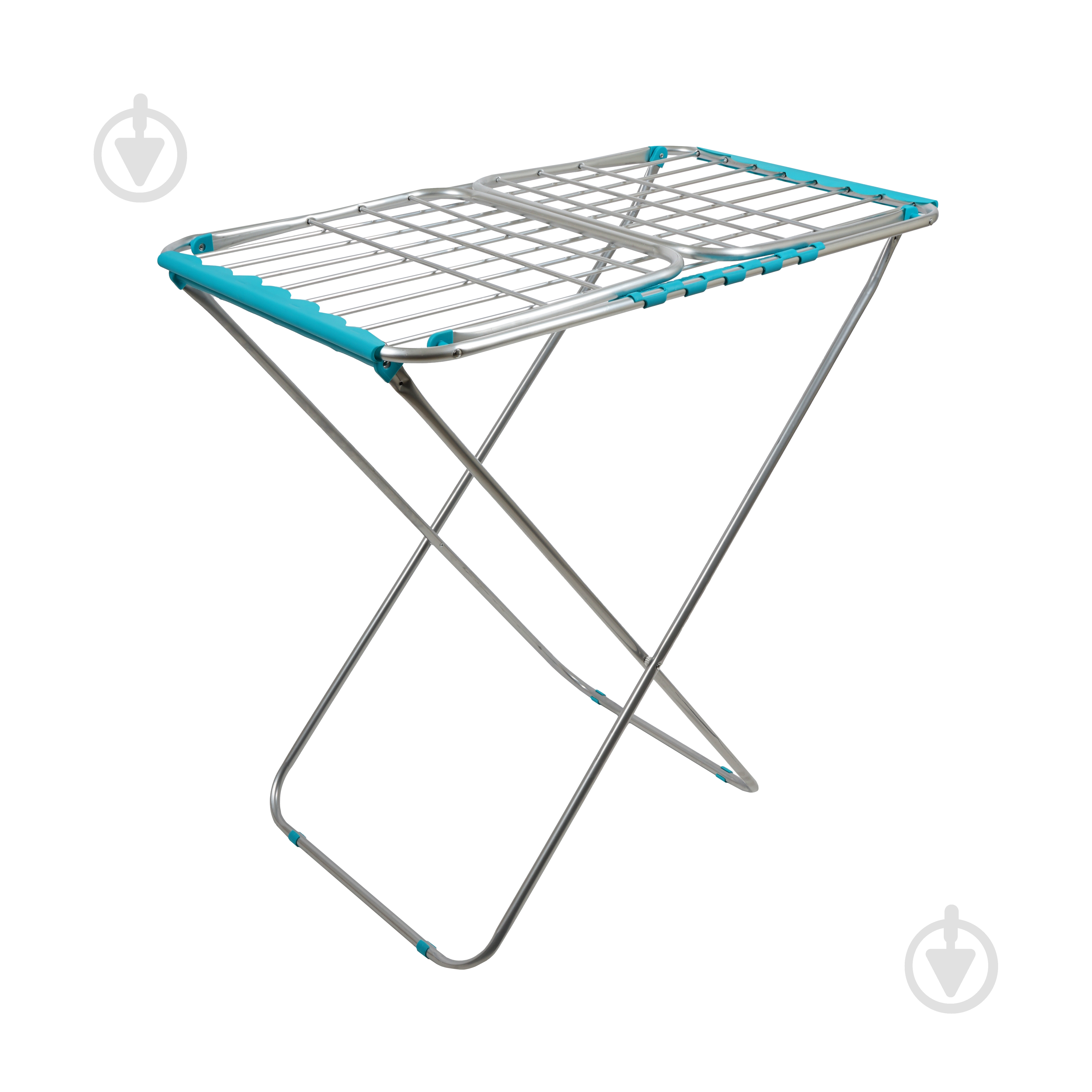 Сушарка для білизни Eurohome Elegancie з анодованого алюмінію 16 м, бірюзова - фото 8 Сушарка для білизни Eurohome Elegancie з анодованого алюмінію 16 м, бірюзова - фото 8