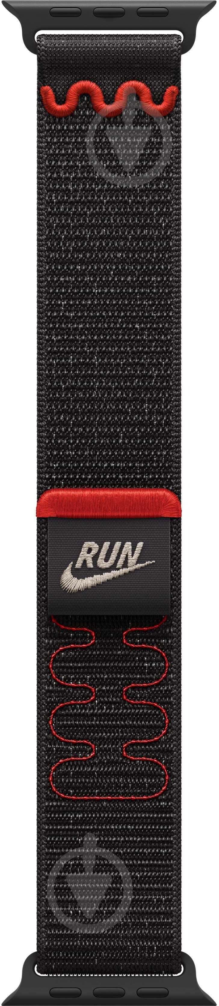 Ремешок Apple 40 мм Nike Sport Loop midnight black (MGCP4ZM/A) - фото 1 Ремешок Apple 40 мм Nike Sport Loop midnight black (MGCP4ZM/A) - фото 1