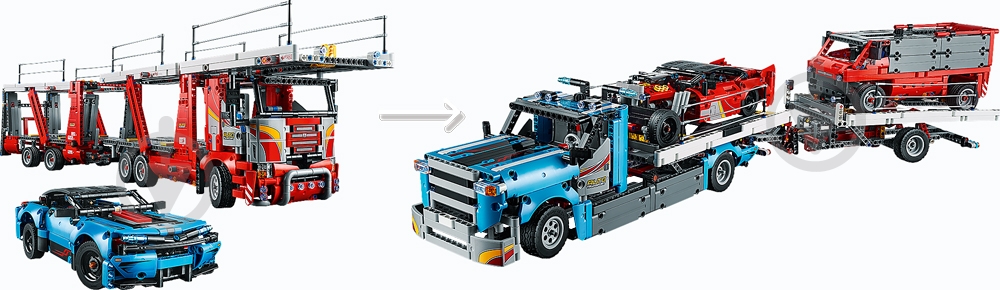 Конструктор LEGO Technic Автовоз 42098 - фото 8