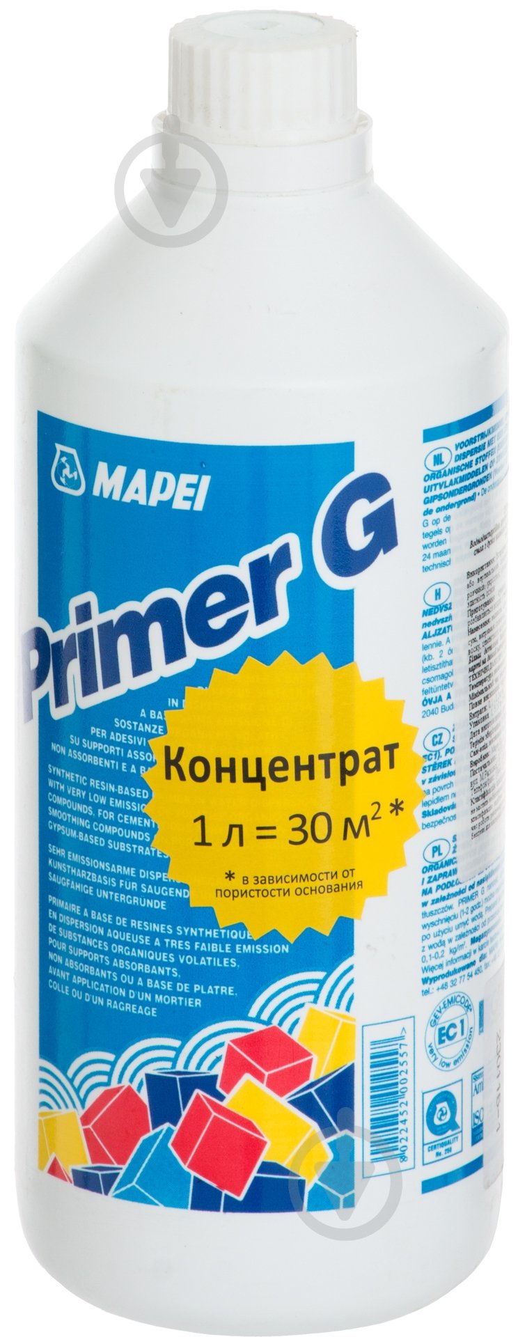 Грунтовка глубокопроникающая Primer G 1 л - фото 1 Грунтовка глубокопроникающая Primer G 1 л - фото 1