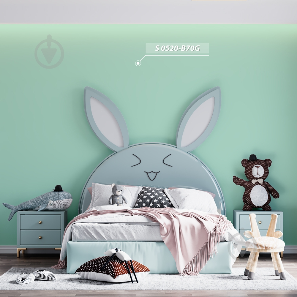 Фарба латексна Feidal Kinderlatex мат білий 1 л - фото 9