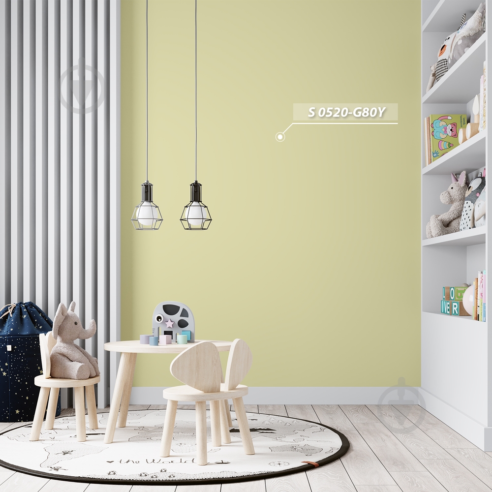 Фарба латексна Feidal Kinderlatex мат білий 2,5 л - фото 8