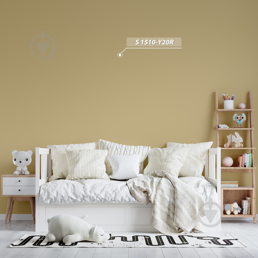 Фарба латексна Feidal Kinderlatex мат білий 2,5 л - фото 13