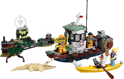 Конструктор LEGO Hidden Side Разбитая лодка ловцов креветок 70419 - фото 6