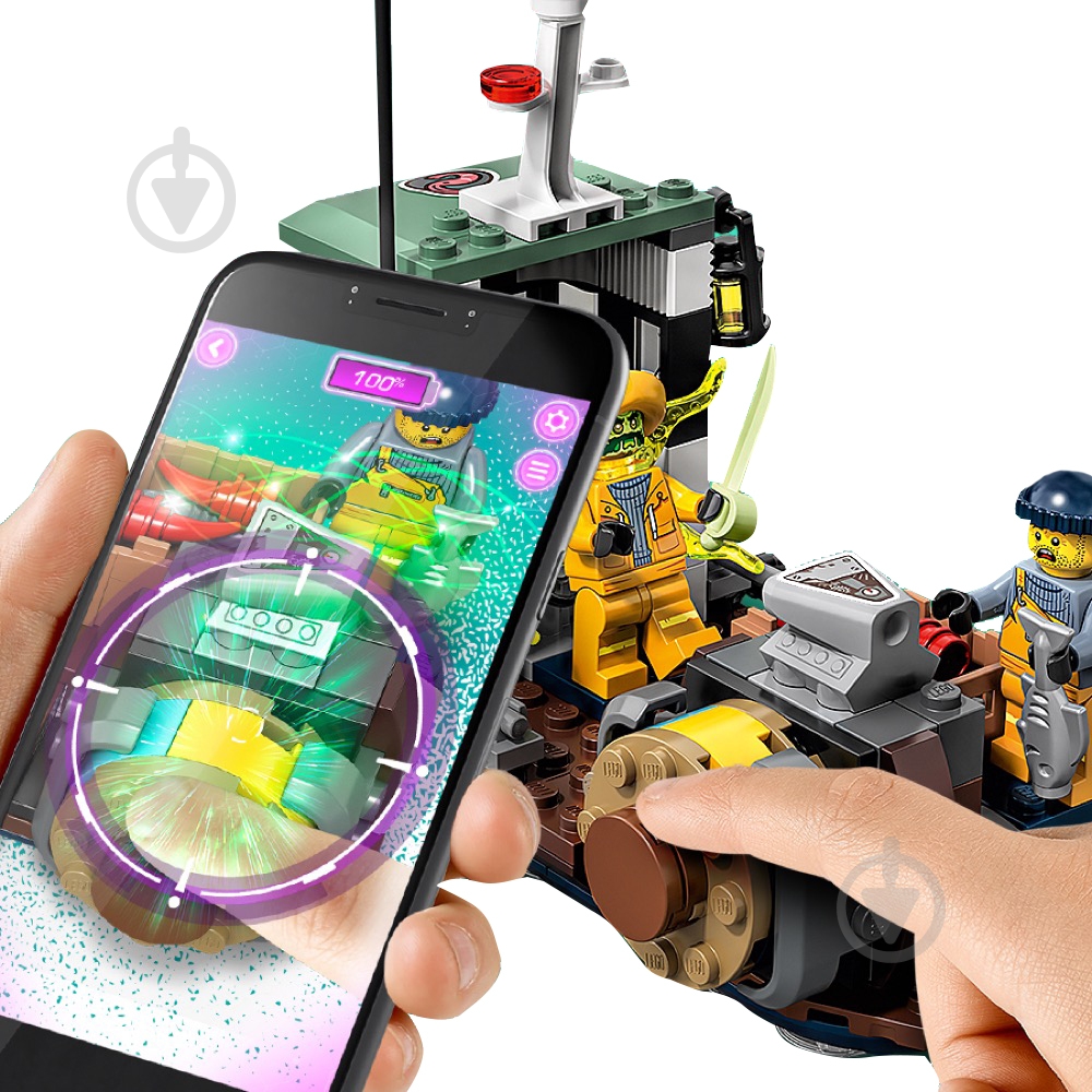 Конструктор LEGO Hidden Side Разбитая лодка ловцов креветок 70419 - фото 14