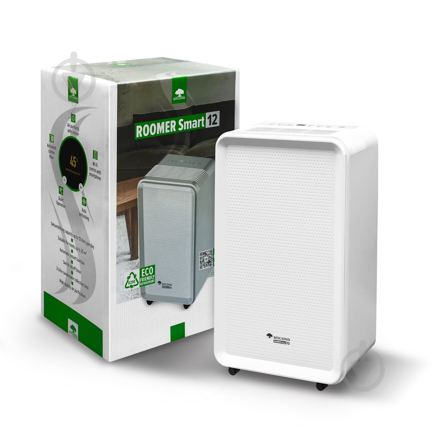 Осушитель воздуха Mycond Roomer Smart 12 - фото 14 Осушитель воздуха Mycond Roomer Smart 12 - фото 14