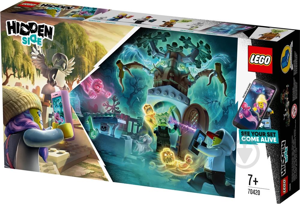 Конструктор LEGO Hidden Side Загадка кладбища 70420 - фото 3
