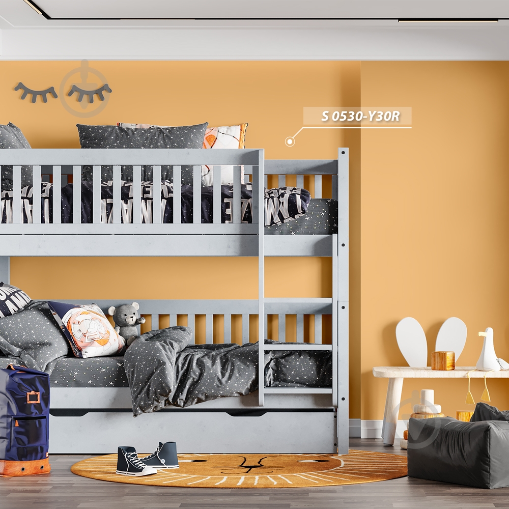 Фарба латексна Feidal Kinderlatex мат білий 10 л - фото 2