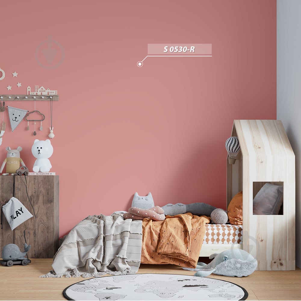 Фарба латексна Feidal Kinderlatex мат білий 10 л - фото 3