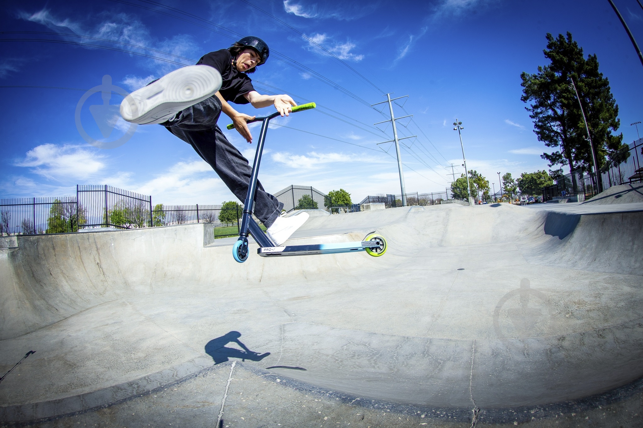 Самокат Razor Pro X разноцветный 1081072 - фото 6