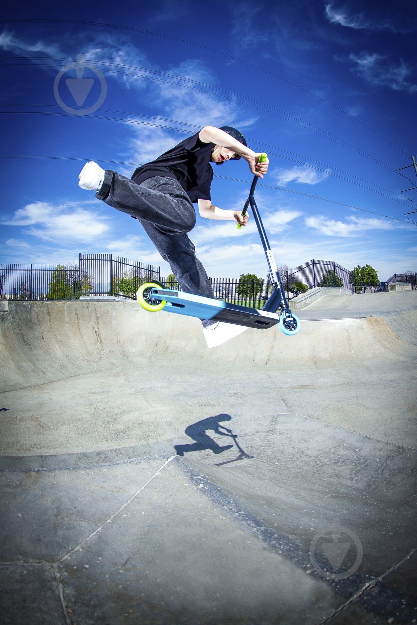 Самокат Razor Pro X разноцветный 1081072 - фото 5