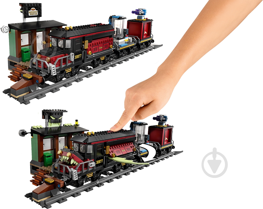 Конструктор LEGO Hidden Side Призрачный поезд-экспресс 70424 - фото 11