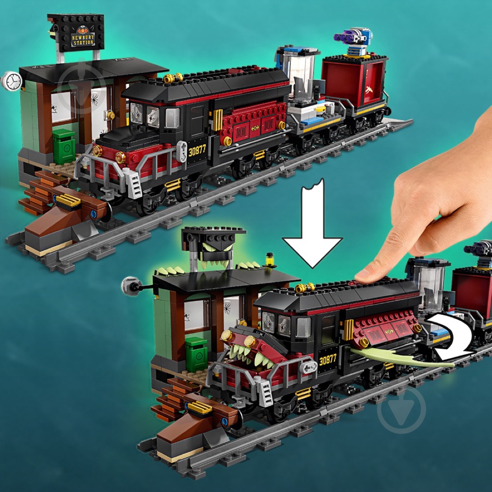 Конструктор LEGO Hidden Side Призрачный поезд-экспресс 70424 - фото 18