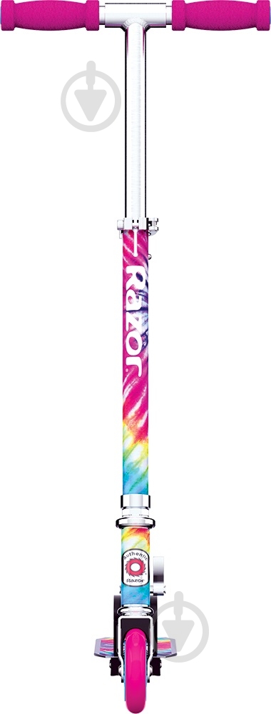 Самокат Razor A Special Edition TIE-DYE різнокольоровий 859106 - фото 6 Самокат Razor A Special Edition TIE-DYE різнокольоровий 859106 - фото 6