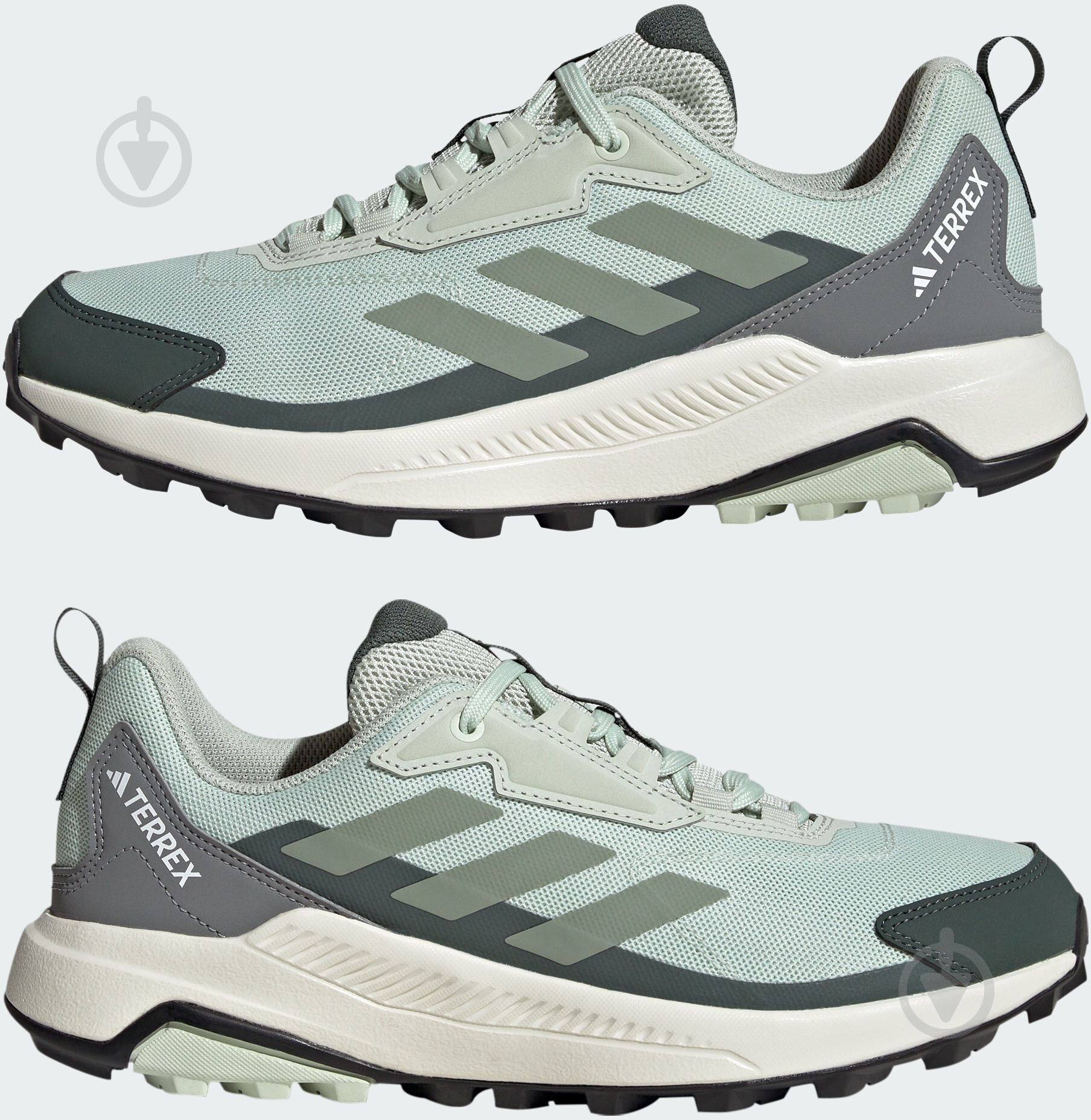 Кроссовки женские демисезонные Adidas TERREX ANYLANDER W JI1317 р.36 зеленые - фото 5 Кроссовки женские демисезонные Adidas TERREX ANYLANDER W JI1317 р.36 зеленые - фото 5