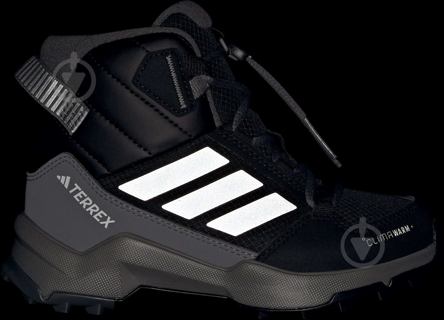 Чоботи для хлопчиків Adidas TERREX AX4R CW+ MID JH5490 розмір 36 чорний - фото 8