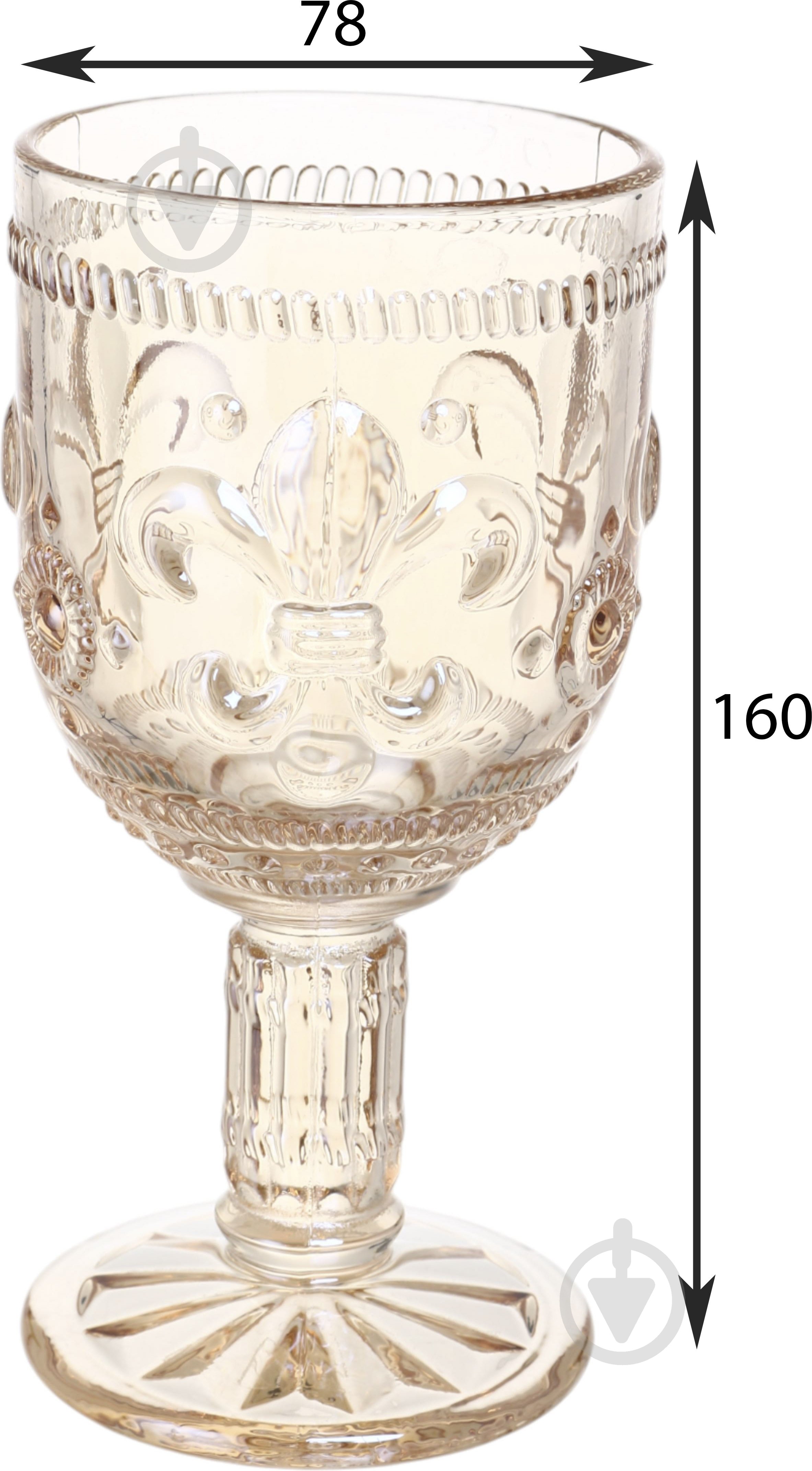 Бокал для вина Maxmark Model Amber 240 мл 1 шт. - фото 3 Бокал для вина Maxmark Model Amber 240 мл 1 шт. - фото 3